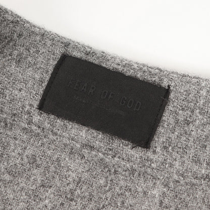 FGアップリケロゴ ウール ジップ ベースボールシャツ(SEVENTH COLLECTION)