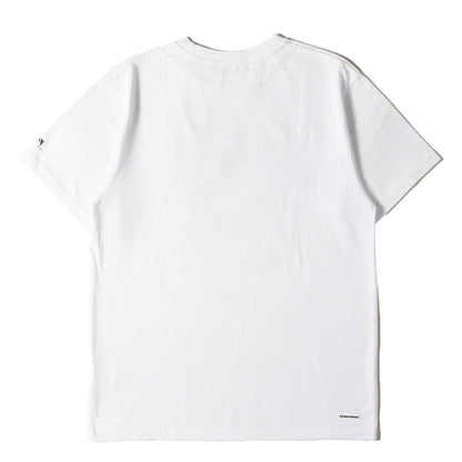 21AW ×WHITE SOX チームロゴ刺繍 Tシャツ(MLB TOUR B&W TEAM TEE)