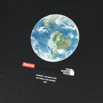 20SS ×THE NORTH FACE 地球グラフィック Tシャツ(One World Tee)