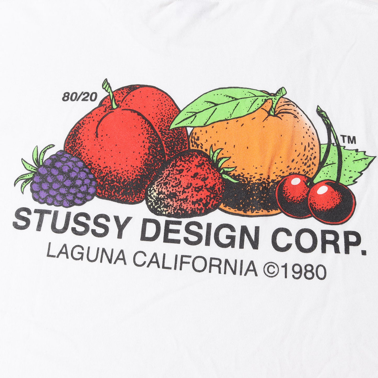 20SS フルーツ グラフィック Tシャツ