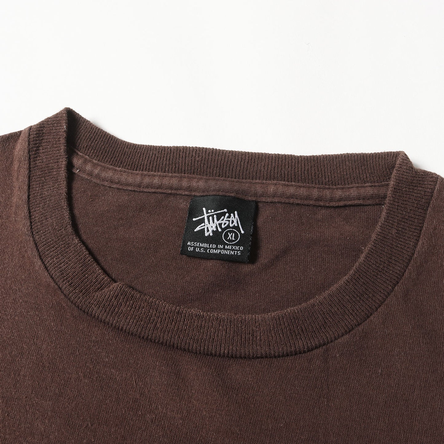 00s ストックロゴ クルーネック Tシャツ