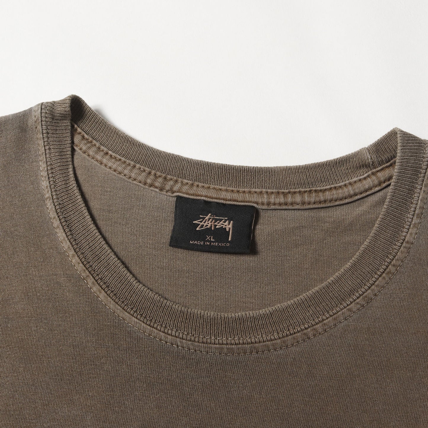 ピグメントダイ加工 ストックロゴ Tシャツ