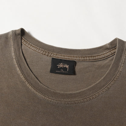 ピグメントダイ加工 ストックロゴ Tシャツ