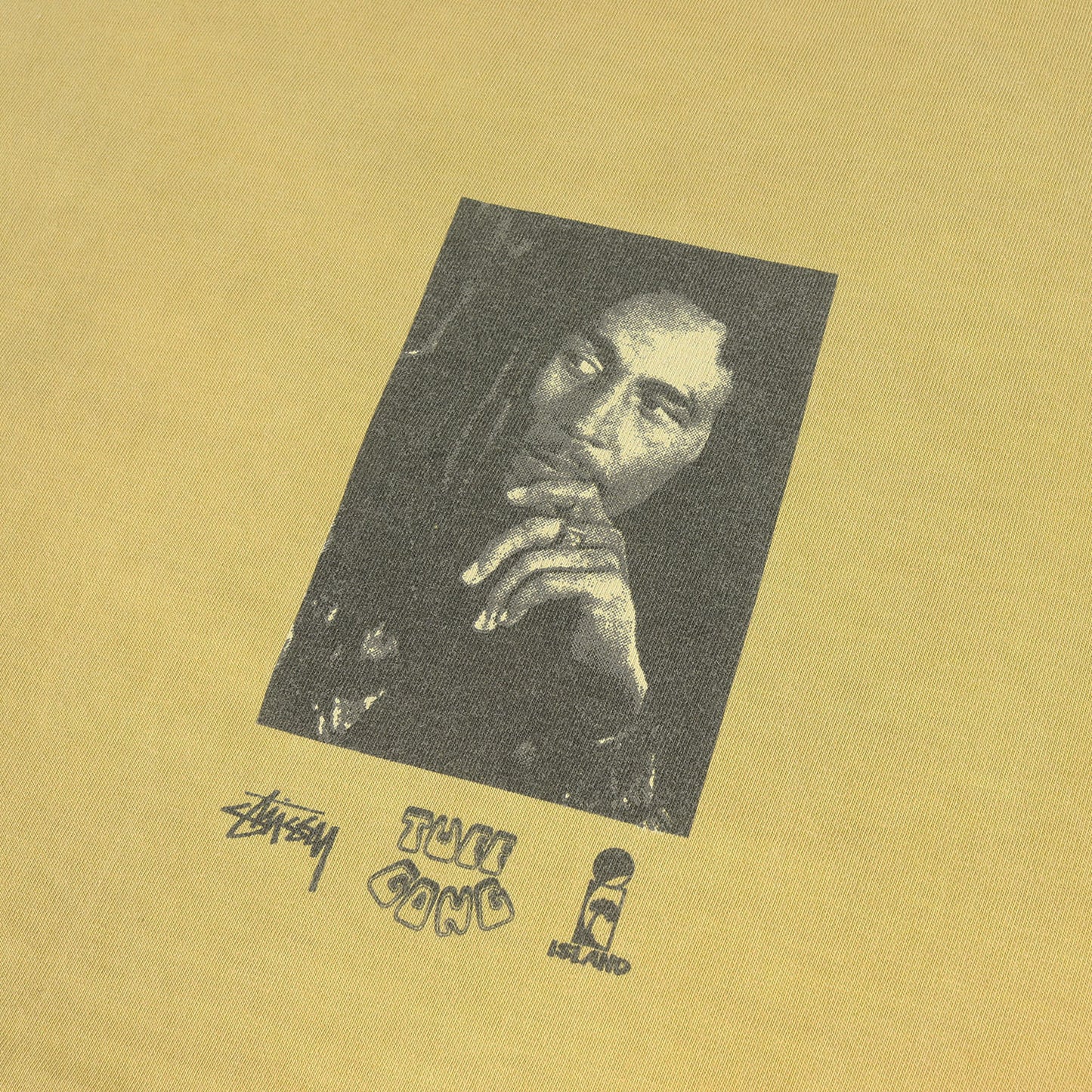 ×Bob Marley ピグメントダイ加工 ロングスリーブ Tシャツ