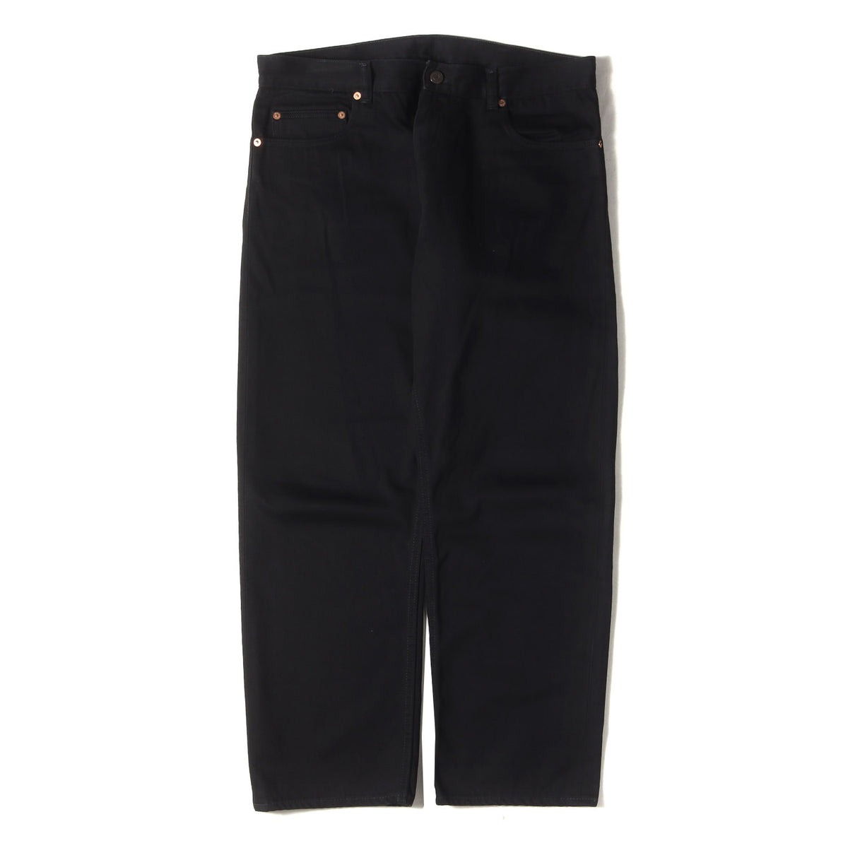 21SS セルビッチ付き コットンサテン パンツ(Lot 1215 SELVEDGE SATIN PANTS)