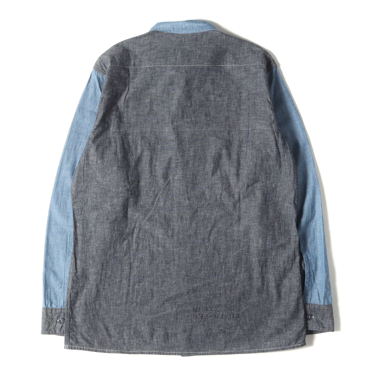 22SS U.S.NAVY 2トーン シャンブレーシャツ(3042 USN 2TONE CHAMBRAY SHIRTS)