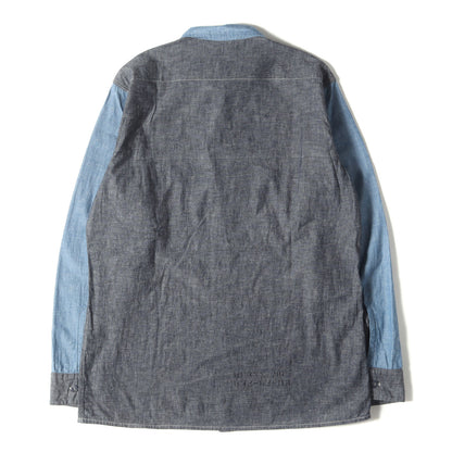 22SS U.S.NAVY 2トーン シャンブレーシャツ(3042 USN 2TONE CHAMBRAY SHIRTS)