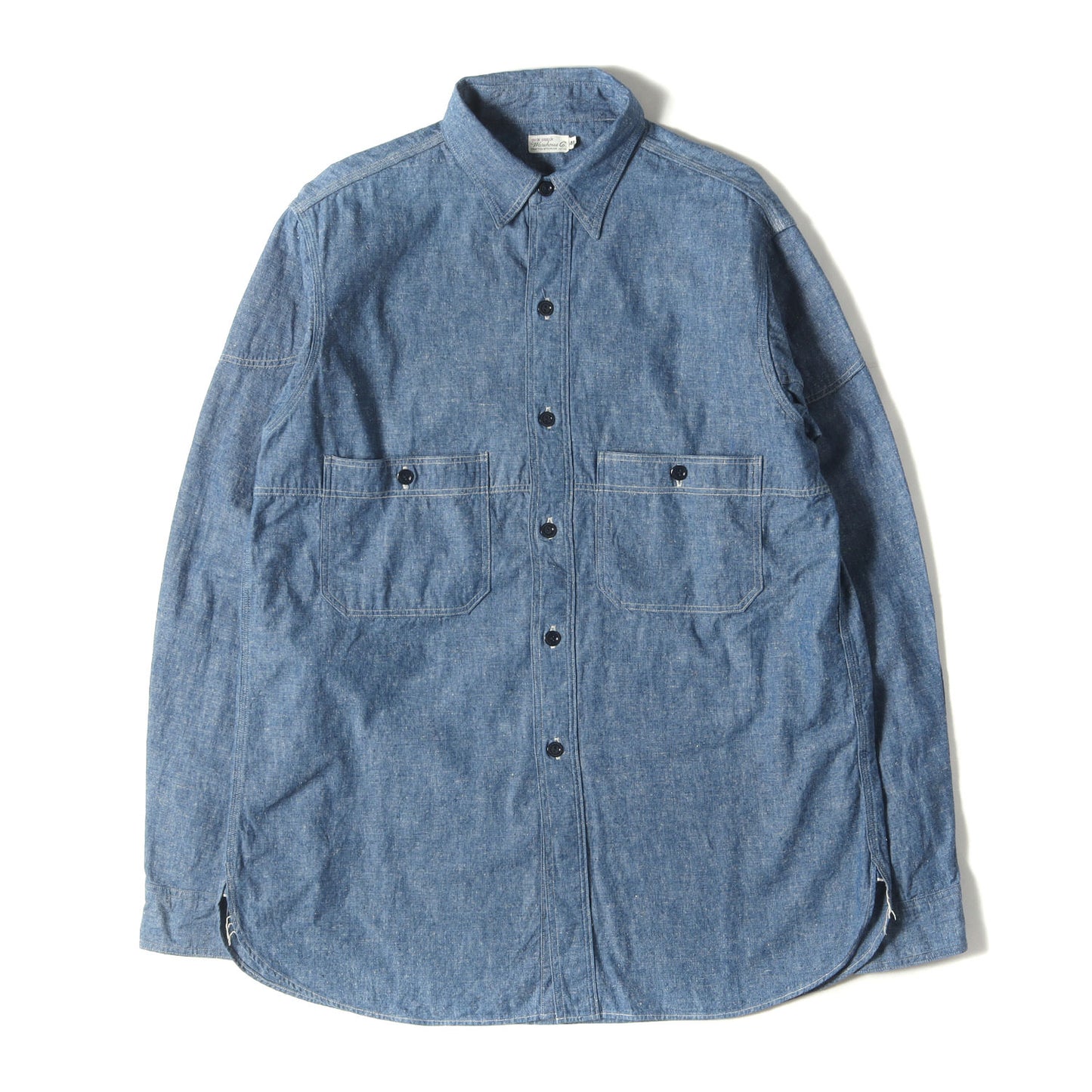 ダブルショルダー シャンブレーシャツ(Lot 3028 CAST IRON CHAMBRAY SHIRTS)