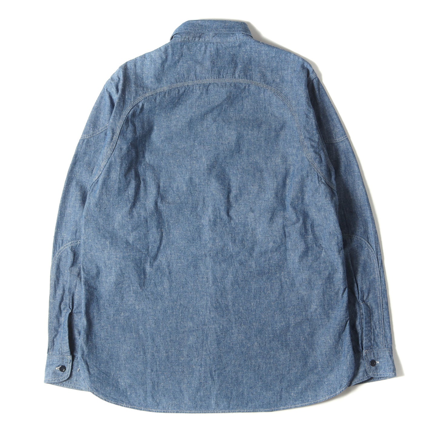 ダブルショルダー シャンブレーシャツ(Lot 3028 CAST IRON CHAMBRAY SHIRTS)