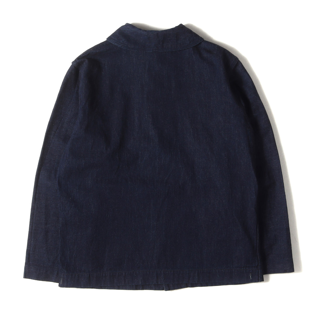 21SS U.S.NAVY ショールカラー デニム デッキジャケット / カバーオール(Lot 2142 USN DENIM DECK JACKET)