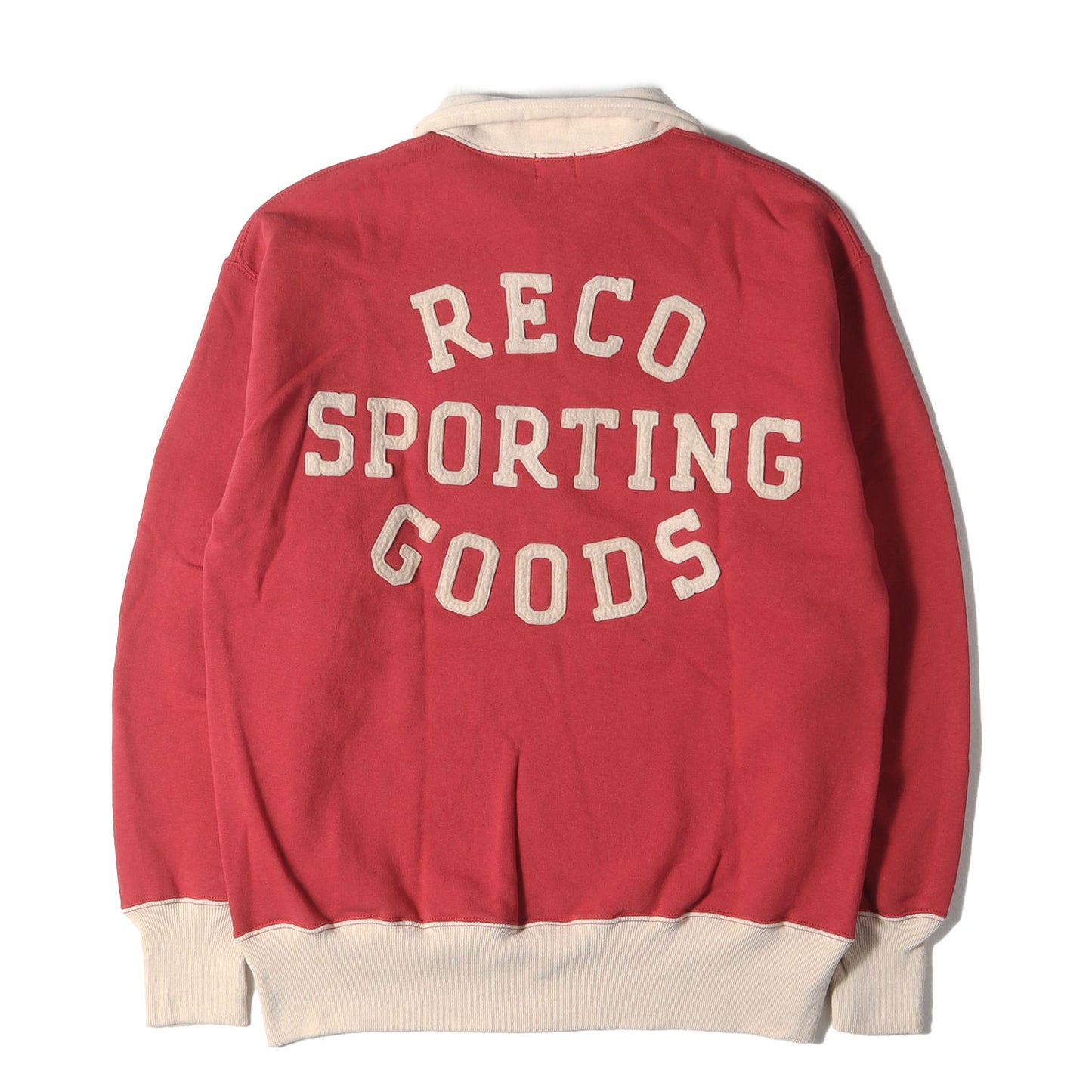 直営店限定 ハーフジップ 襟付き スウェット(Lot.495 RECO SPORTING GOODS)
