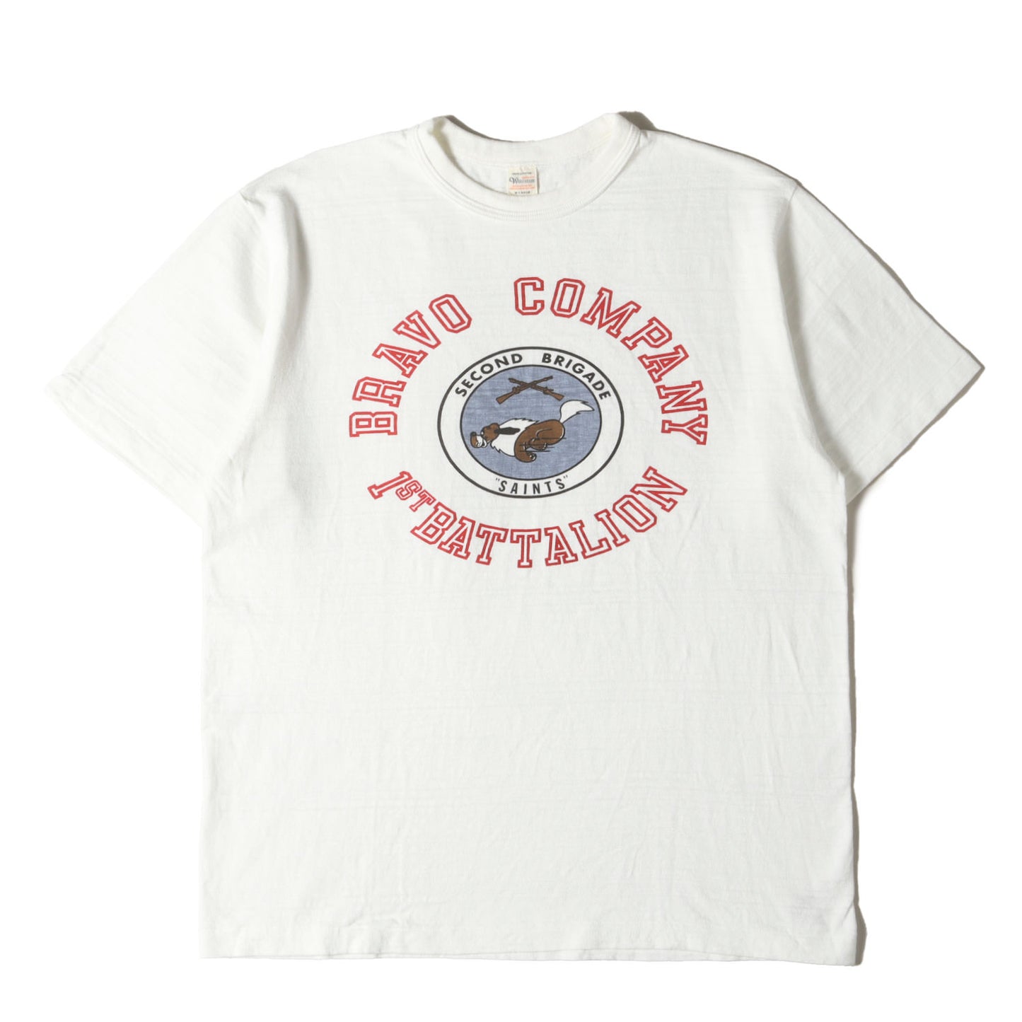 24SS 染み込みプリント クルーネック Tシャツ