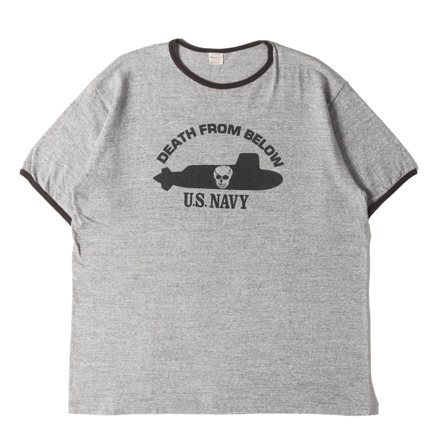 23SS 染み込みプリント リンガー Tシャツ