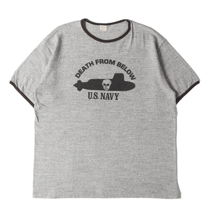 23SS 染み込みプリント リンガー Tシャツ