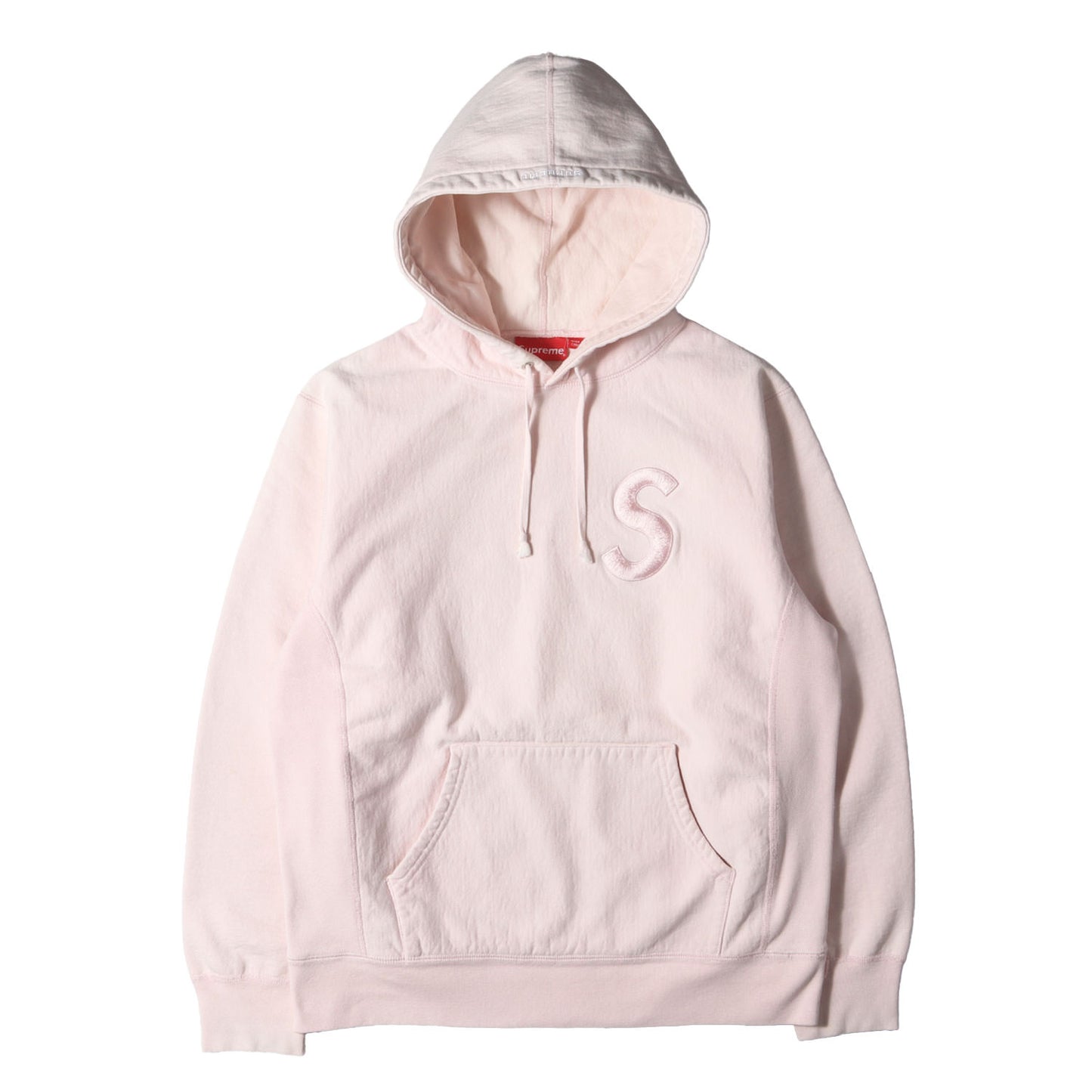 Sロゴ ワッペン スウェットパーカー(Tonal S Logo Hooded Sweatshirt)