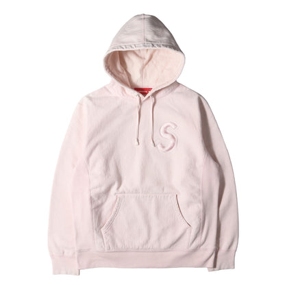 Sロゴ ワッペン スウェットパーカー(Tonal S Logo Hooded Sweatshirt)