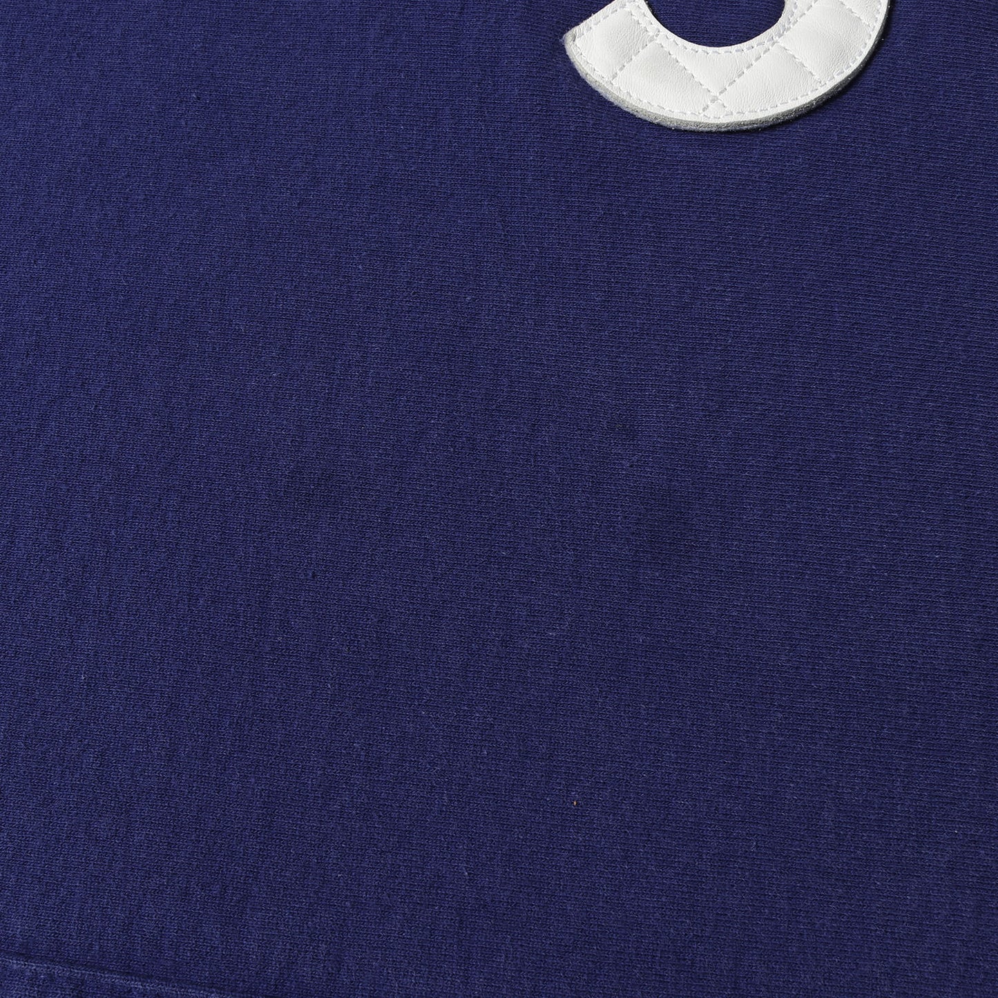 20SS レザーキルティング Sロゴ ワッペン スウェットパーカー(S Logo Hooded Sweatshirt)