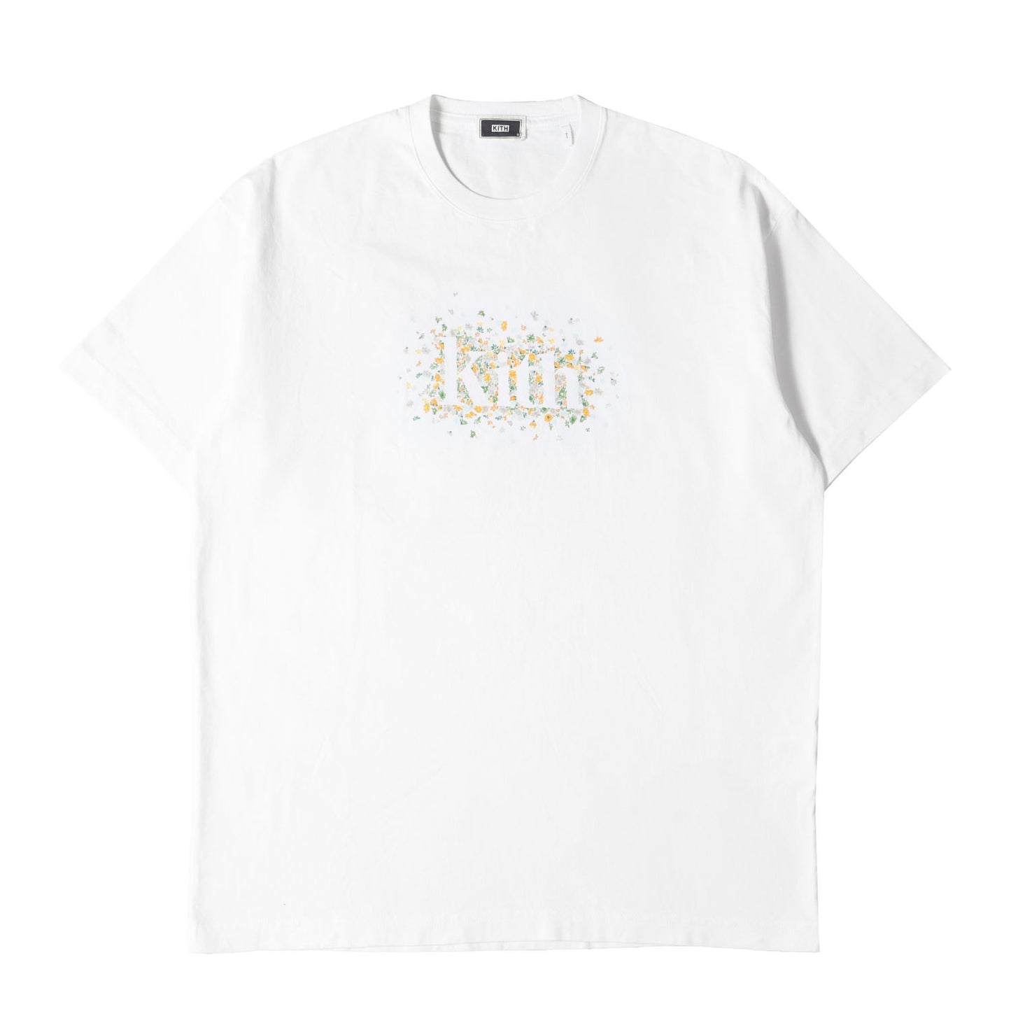 23SS フラワーロゴ クルーネック Tシャツ(Meadow Serif Tee)