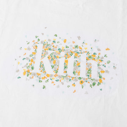 23SS フラワーロゴ クルーネック Tシャツ(Meadow Serif Tee)