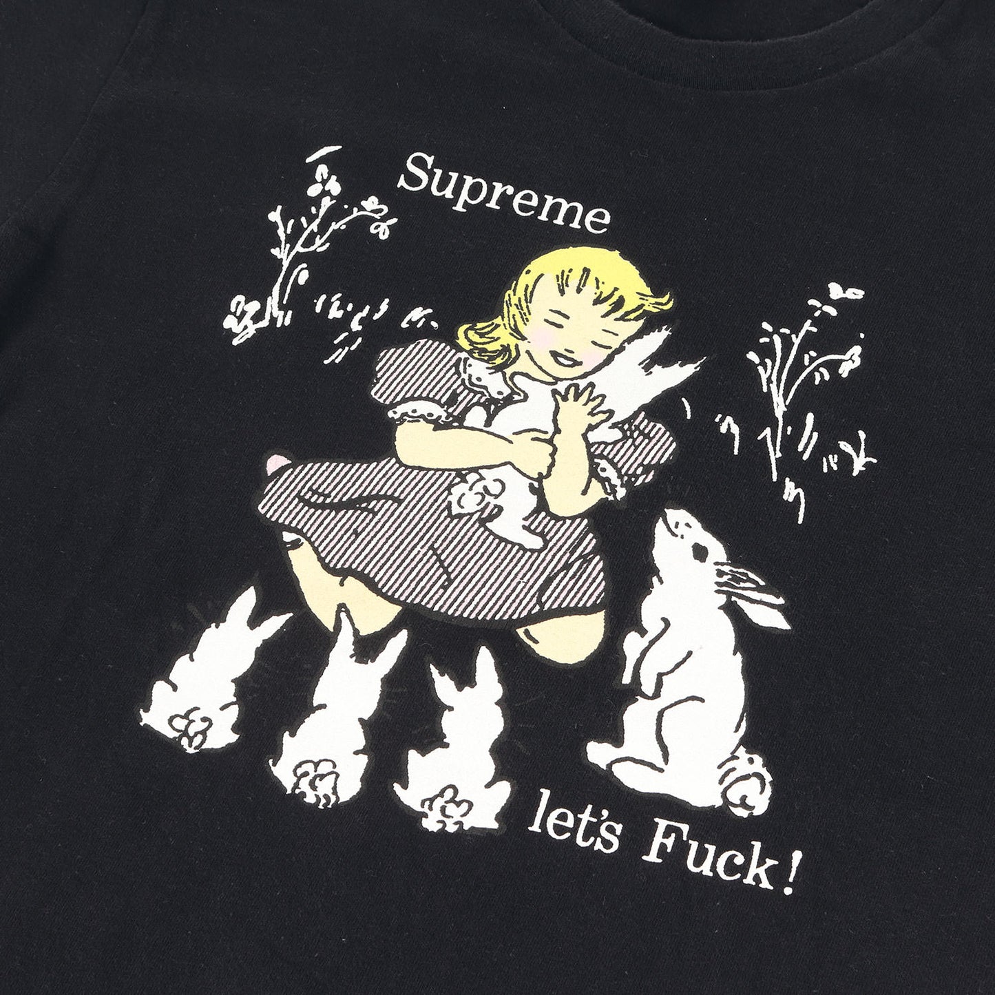 イラスト グラフィック Tシャツ(Let's Fuck Tee)