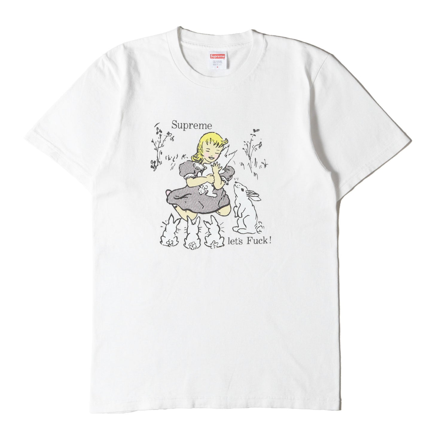 イラスト グラフィック Tシャツ(Let's Fuck Tee)