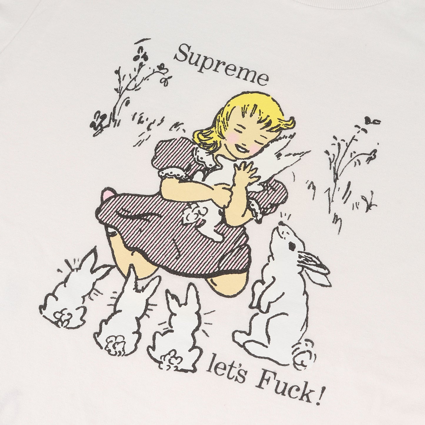 イラスト グラフィック Tシャツ(Let's Fuck Tee)