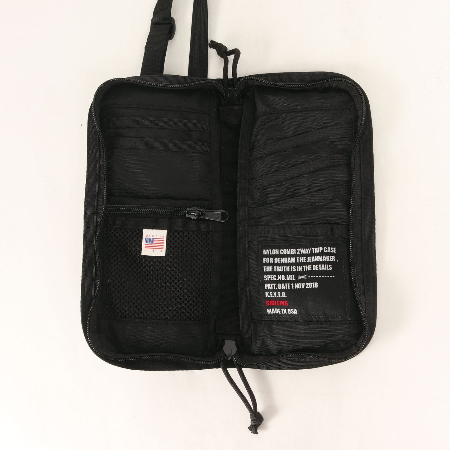 ×DENHAM ショルダー トリップケース