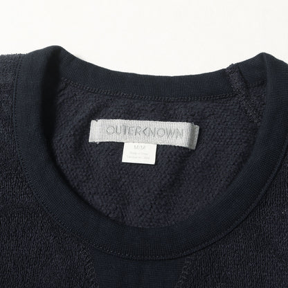 ハイタイド パイル クルーネック スウェット