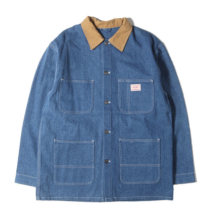 23SS デニム ワーク カバーオール / ジャケット(Denim Work Coverall)