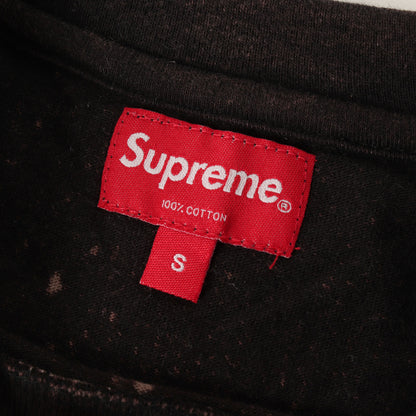 20SS ブリーチ加工 ブランドロゴ Tシャツ(Nueva York S/S Top)