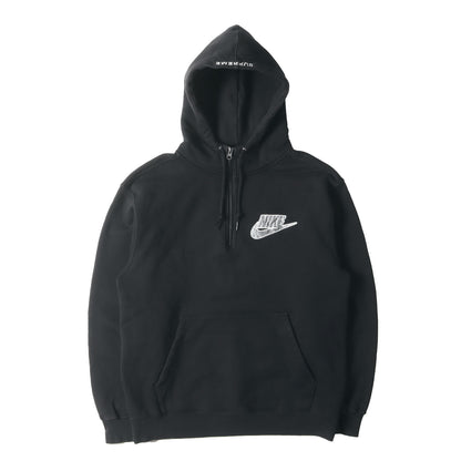 21SS ×NIKE スネークロゴ ハーフジップ スウェットパーカー(Half Zip Hooded Sweatshirt)