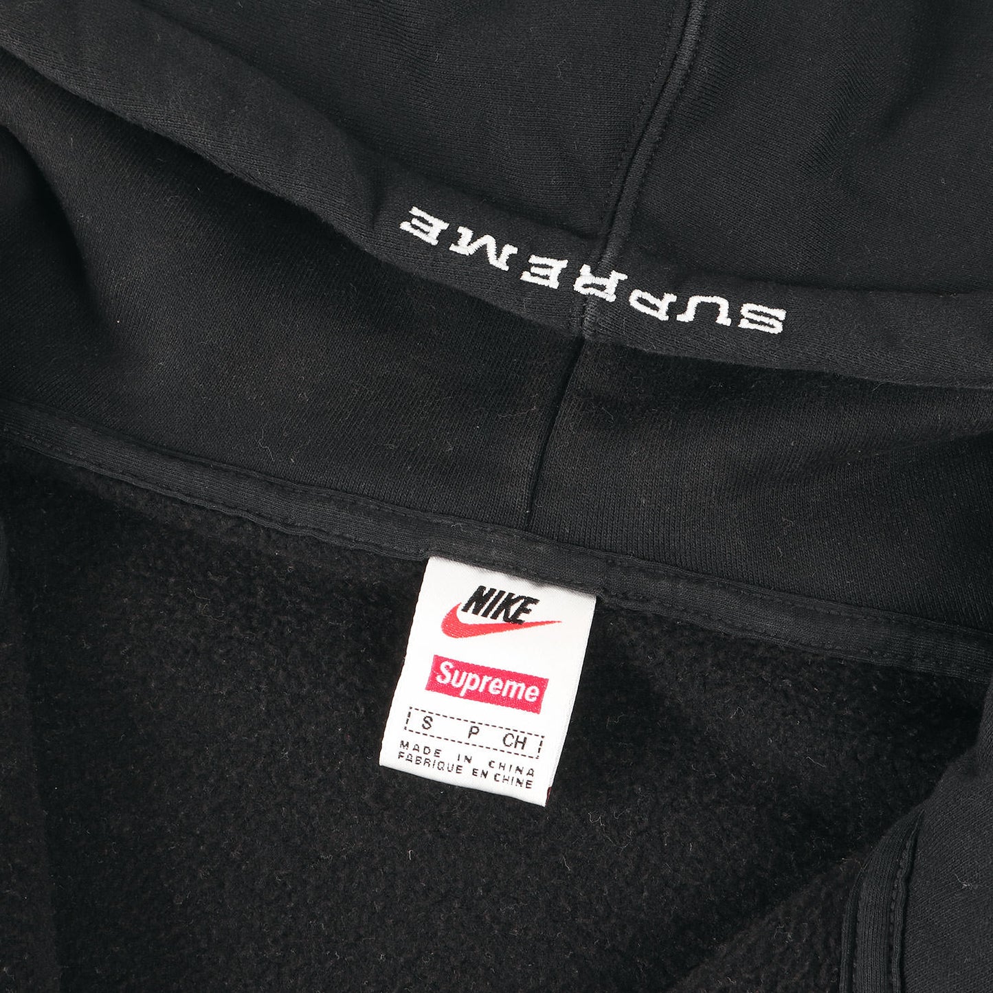 21SS ×NIKE スネークロゴ ハーフジップ スウェットパーカー(Half Zip Hooded Sweatshirt)