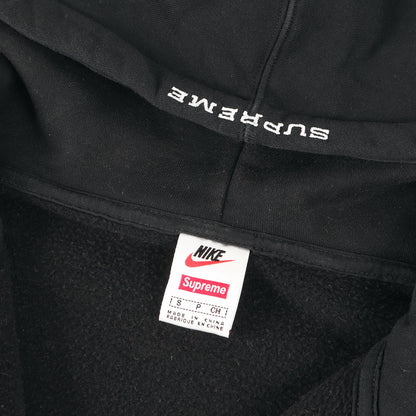 21SS ×NIKE スネークロゴ ハーフジップ スウェットパーカー(Half Zip Hooded Sweatshirt)