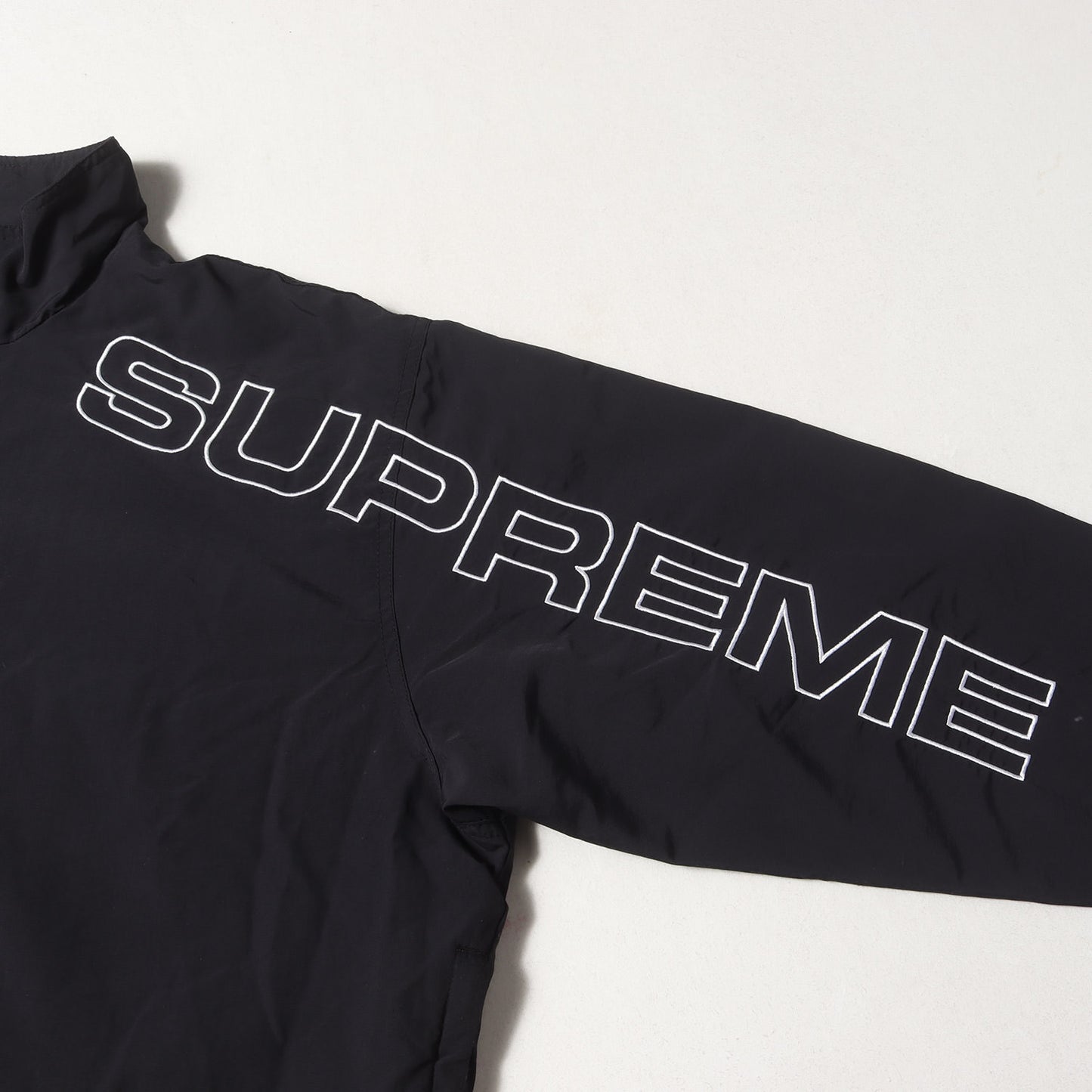 23AW スペルアウトロゴ トラックジャケット(Spellout Embroidered Track Jacket)