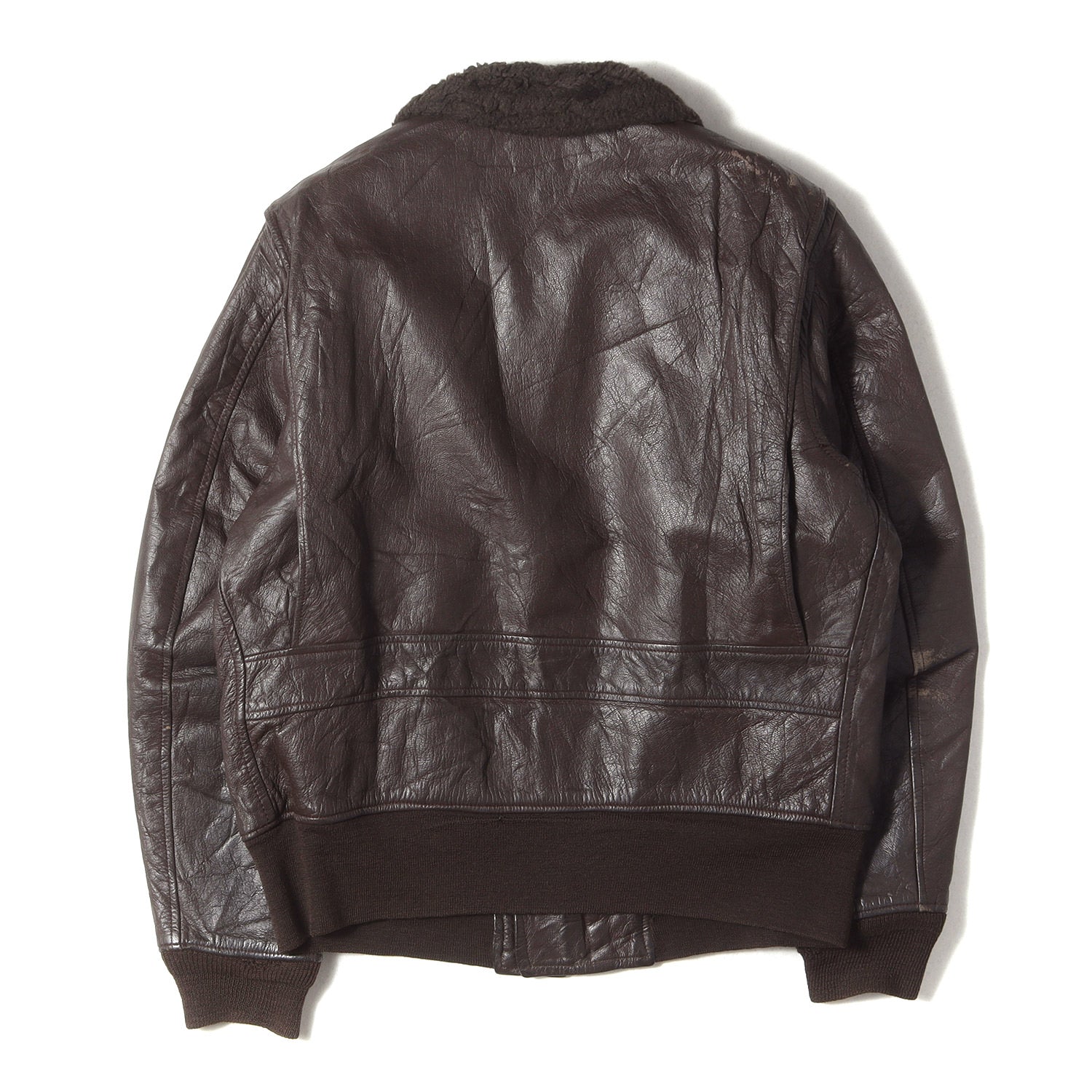 70s 米軍実物　G-1 フライトジャケット 70s アメリカ軍 実物 U.S. Navy G-1 フライトジャケット 48 | ib2