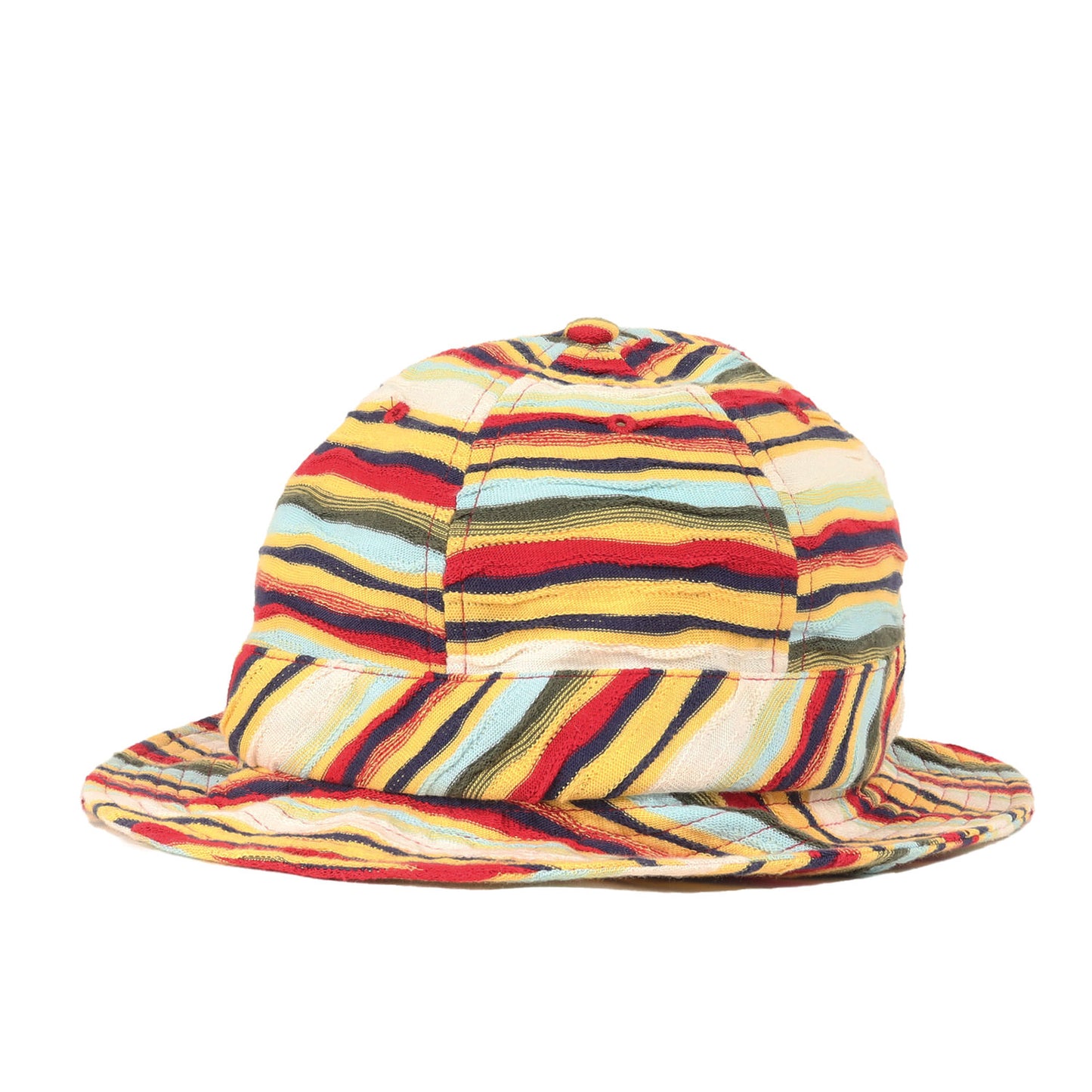 テクスチャー ストライプ ニット ベルハット(Textured Stripe Bell Hat)