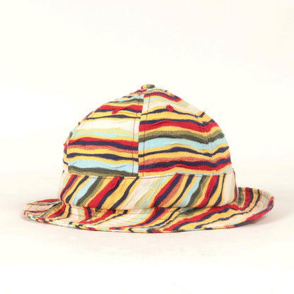 テクスチャー ストライプ ニット ベルハット(Textured Stripe Bell Hat)