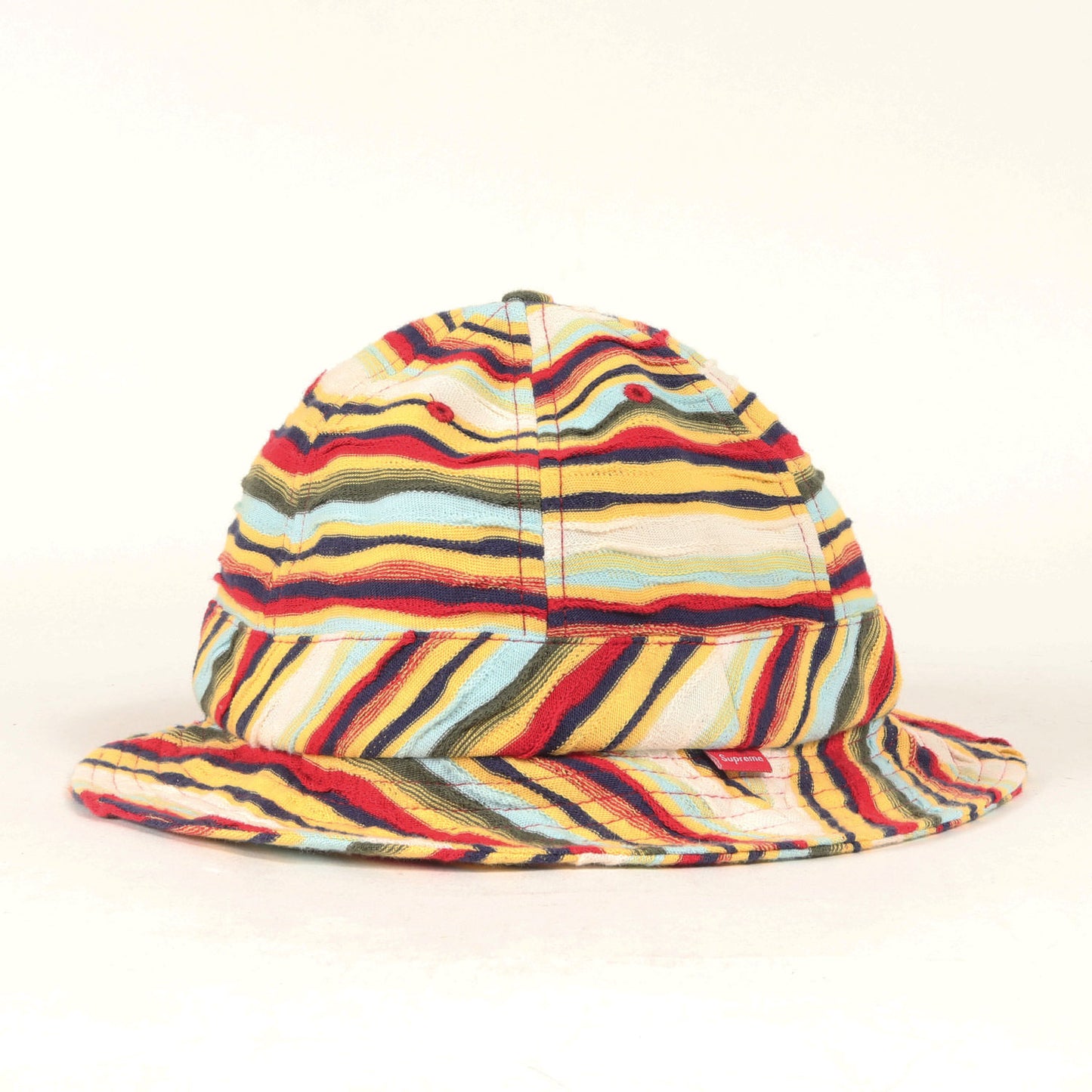 テクスチャー ストライプ ニット ベルハット(Textured Stripe Bell Hat)