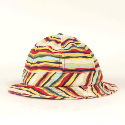 テクスチャー ストライプ ニット ベルハット(Textured Stripe Bell Hat)