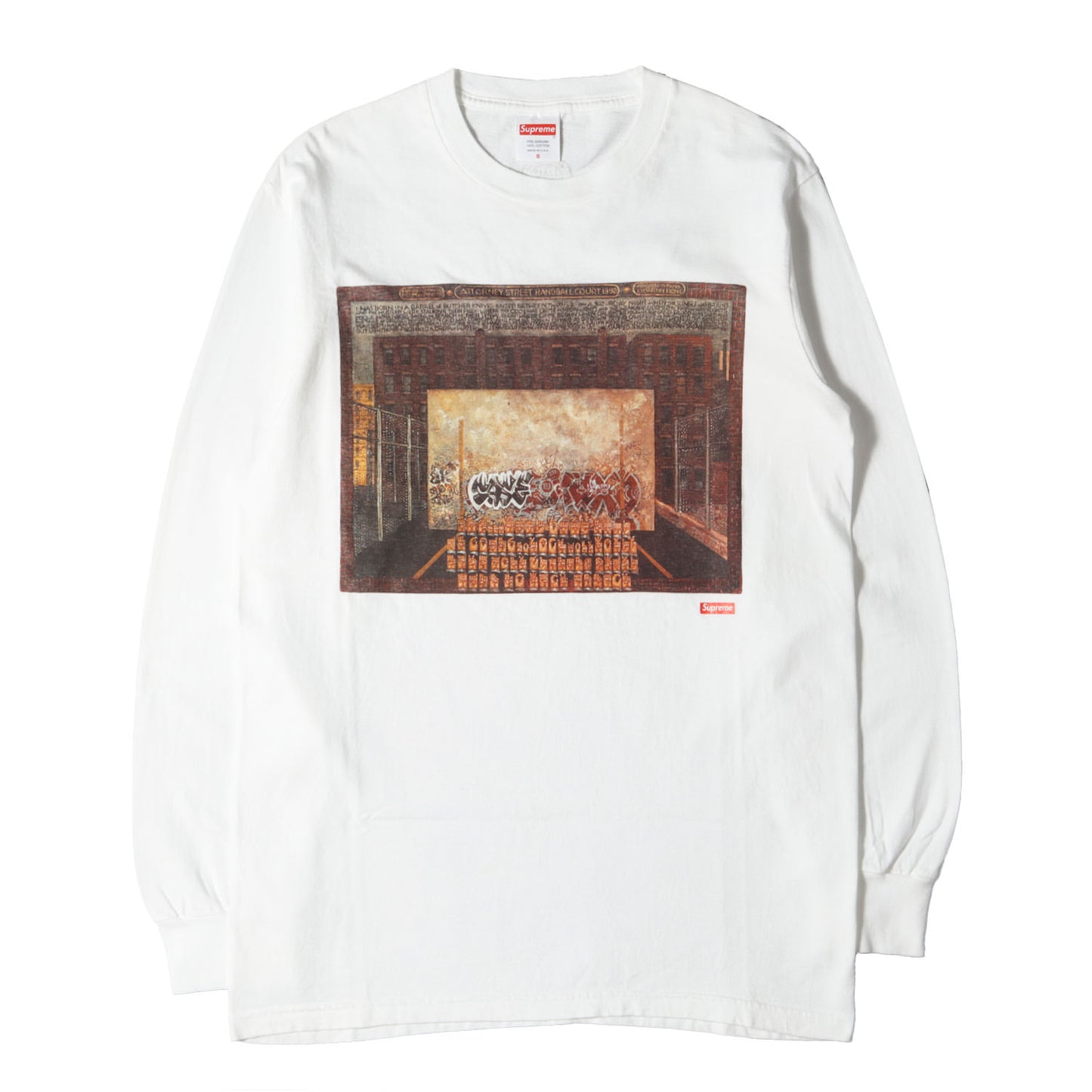 ×Martin Wong アートグラフィック ロングスリーブ Tシャツ(Attorney Street L/S Tee)