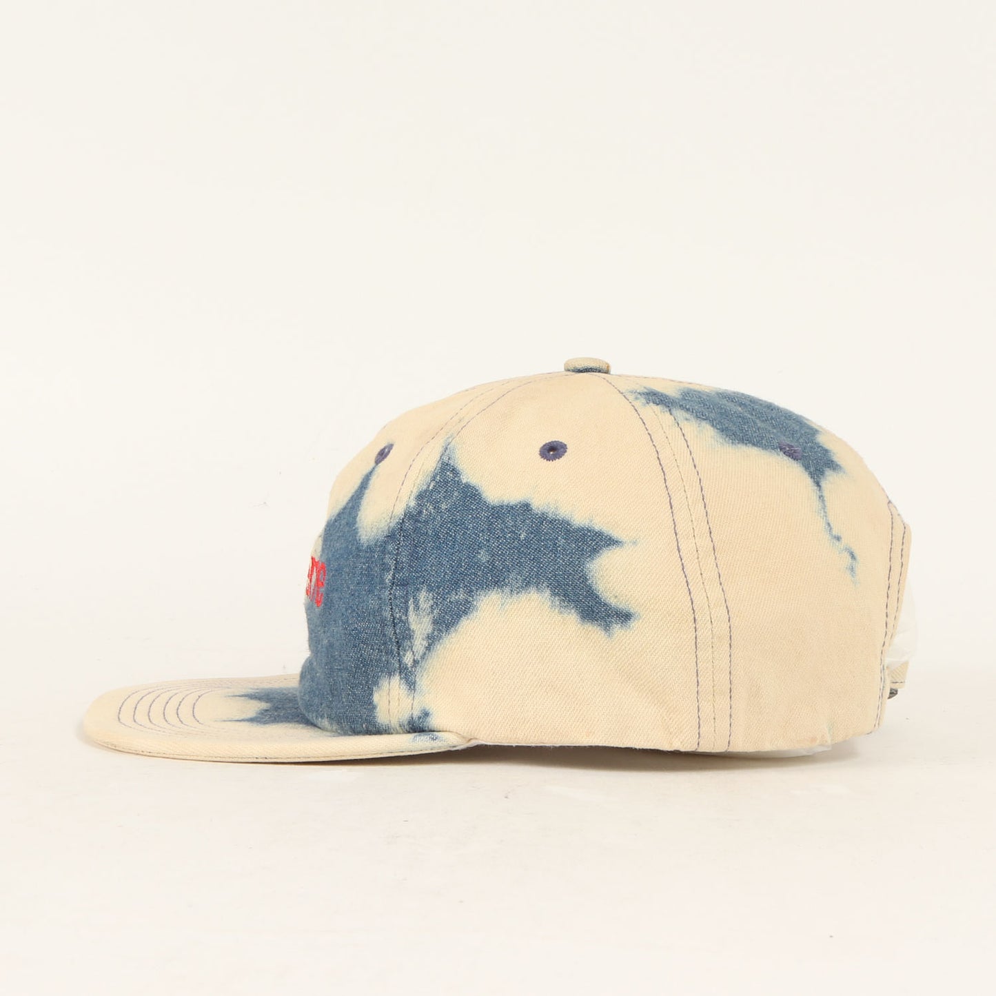 クラシックロゴ ブリーチデニム 6パネルキャップ(Twill Classic Logo 6-Panel)