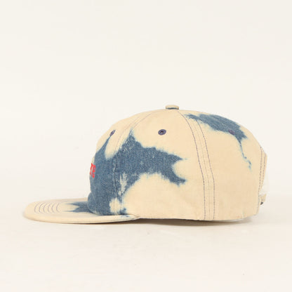 クラシックロゴ ブリーチデニム 6パネルキャップ(Twill Classic Logo 6-Panel)