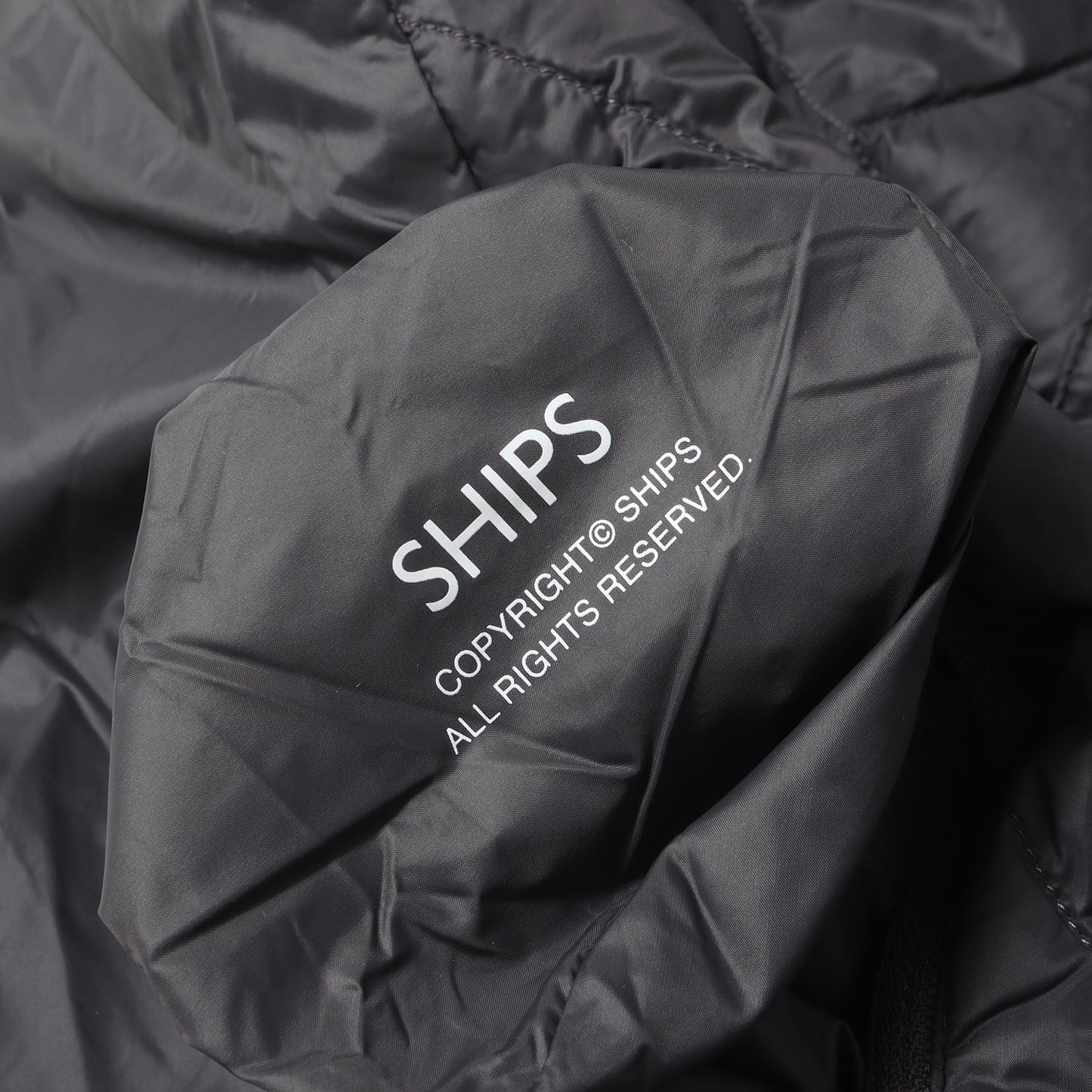 24AW SHIPS別注 パッカブル インナーダウン ジレベスト