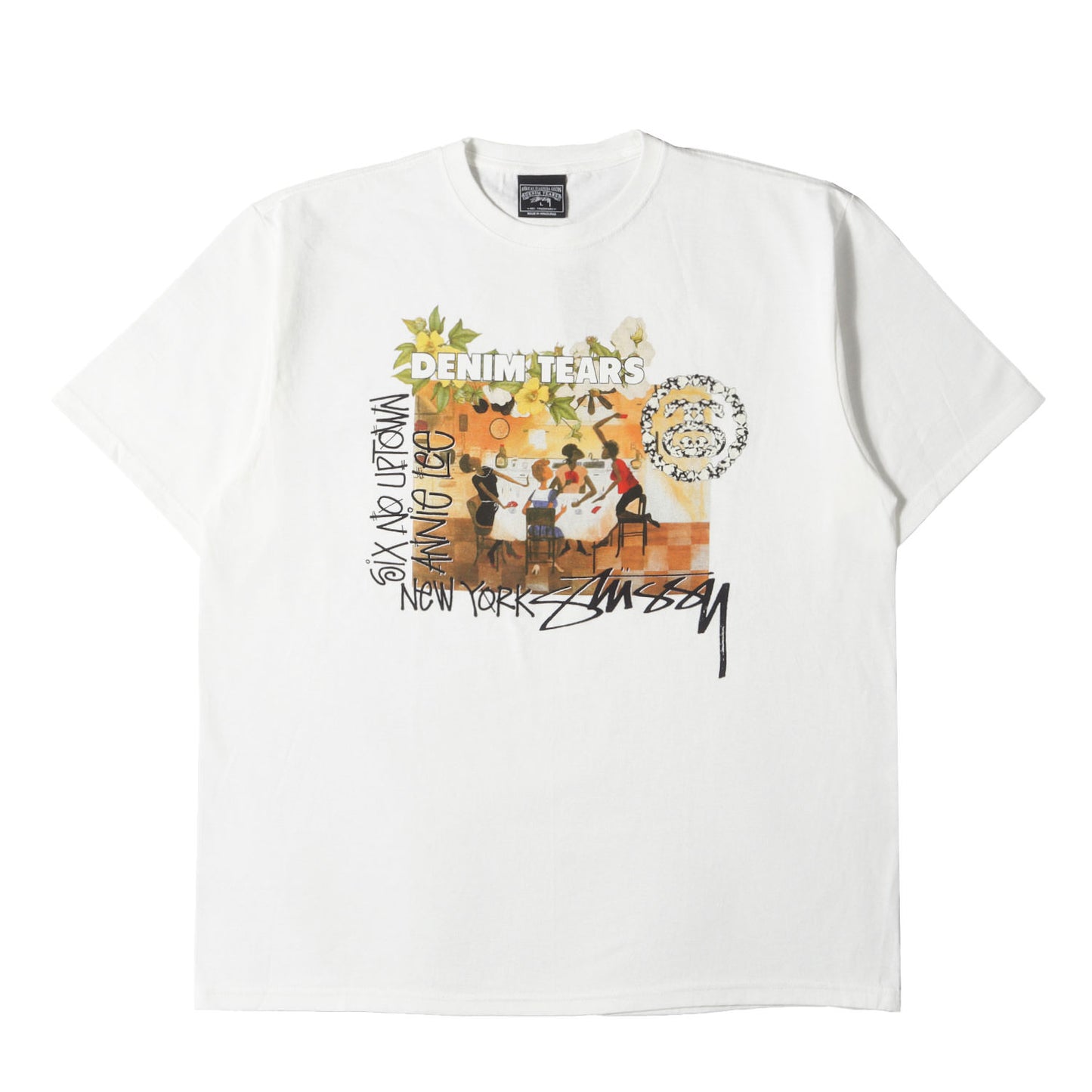 25SS ×Denim Tears ×ANNIE LEE アートプリント Tシャツ(DT ANNIE LEE TEE)