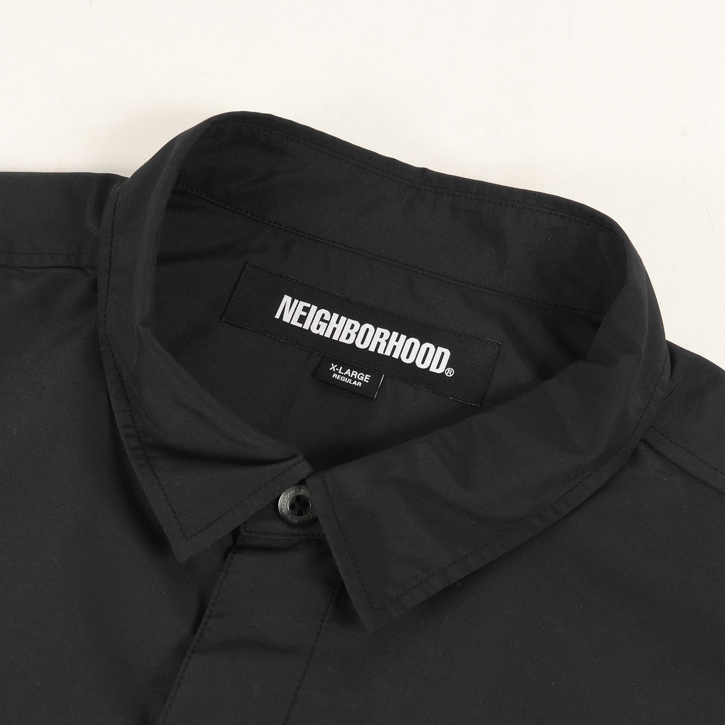 24SS ロゴプリント タイプライター シャツ(PLAIN SHIRT LS)