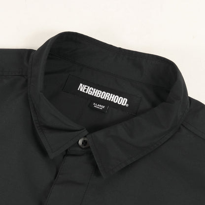 24SS ロゴプリント タイプライター シャツ(PLAIN SHIRT LS)