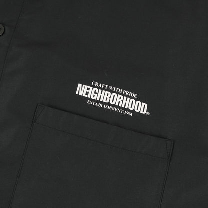 24SS ロゴプリント タイプライター シャツ(PLAIN SHIRT LS)