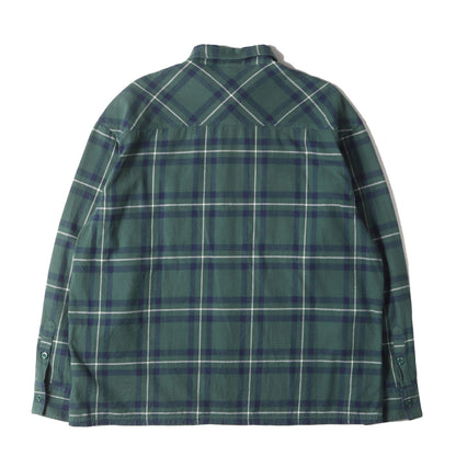 24AW タータンチェック フランネルシャツ(TARTAN CHECK SHIRT LS)