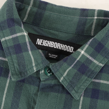 24AW タータンチェック フランネルシャツ(TARTAN CHECK SHIRT LS)