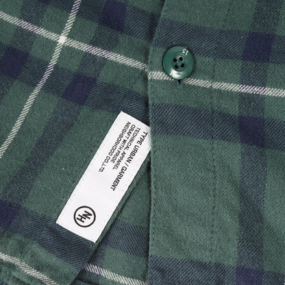 24AW タータンチェック フランネルシャツ(TARTAN CHECK SHIRT LS)